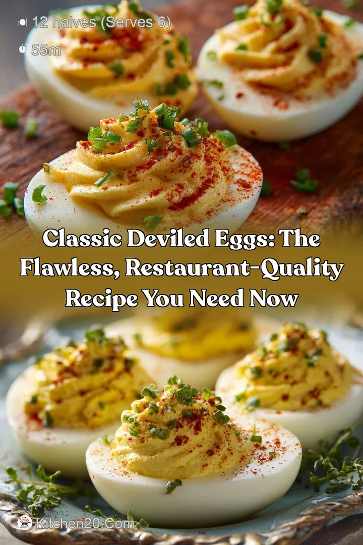 Classic Deviled Eggs: The Flawless Restaurant-Quality Recipe You Need Now