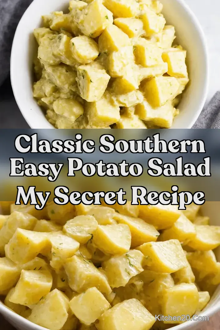 Classic Southern Easy Potato Salad My Secret Recipe : PIN FOR LATER Classic Southern Easy Potato Salad My Secret Recipe