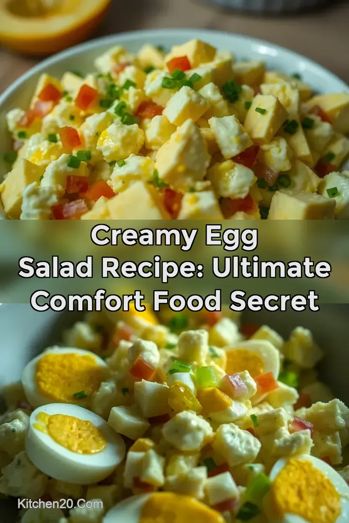 Creamy Egg Salad Recipe: Ultimate Comfort Food Secret