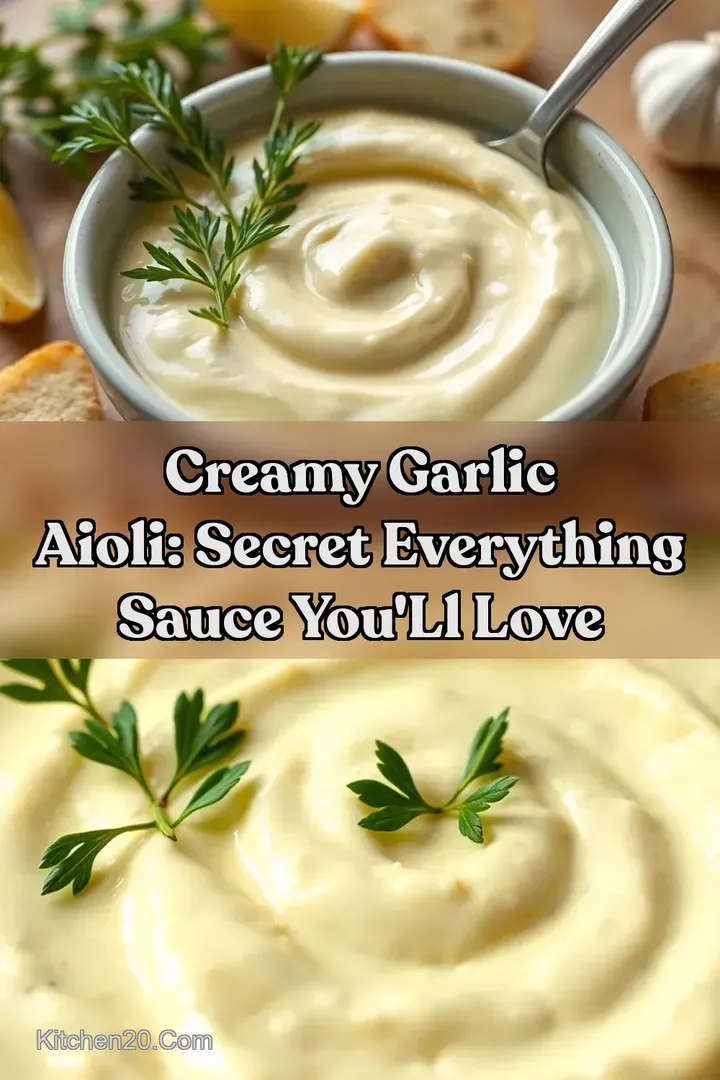 Creamy Garlic Aioli: Secret Everything Sauce You ll Love