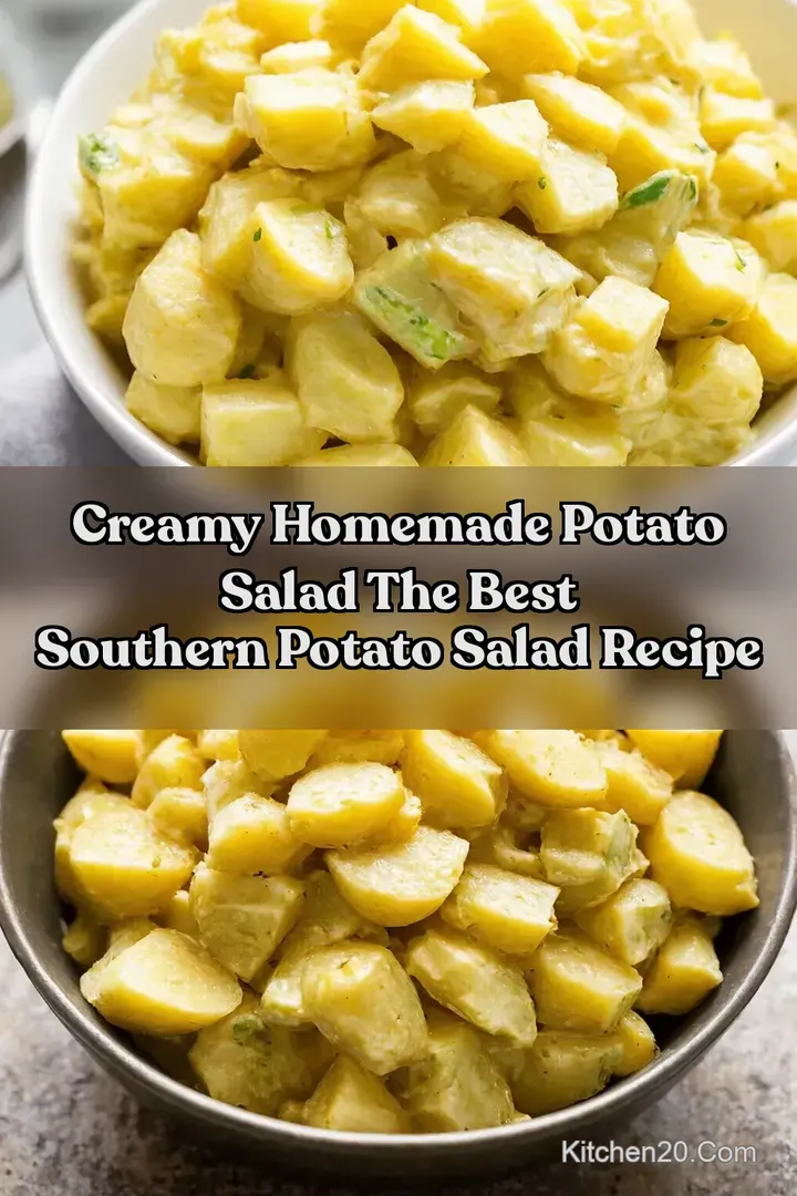 Creamy Homemade Potato Salad The Best Southern Potato Salad Recipe