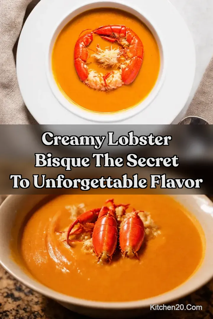 Creamy Lobster Bisque The Secret to Unforgettable Flavor
