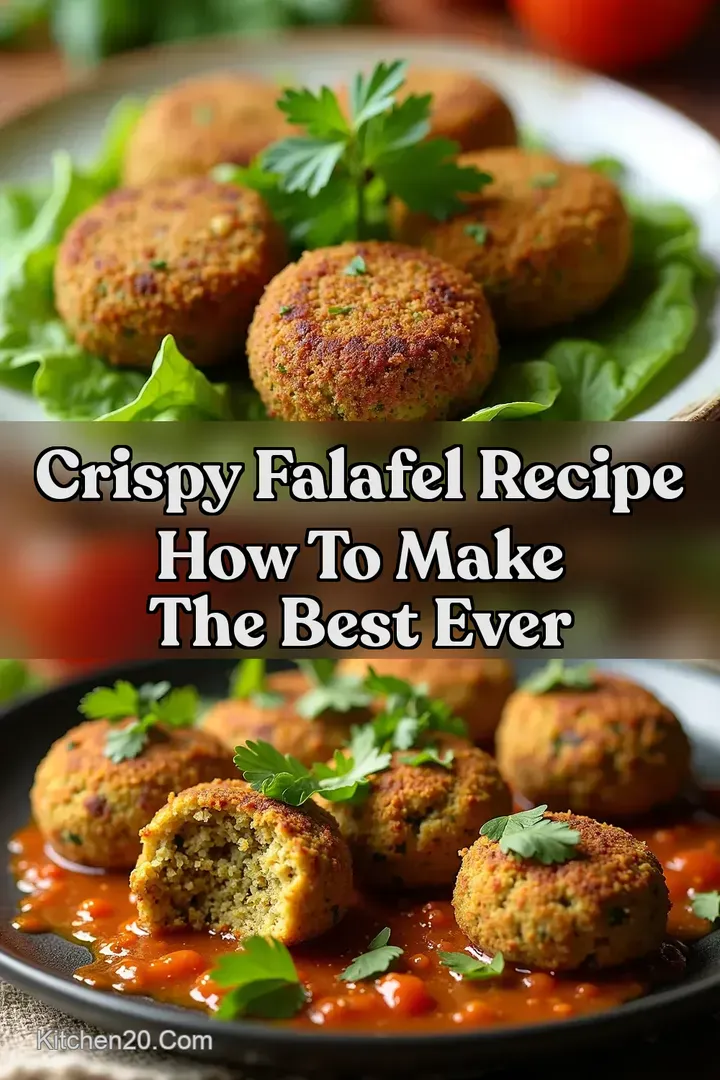 Crispy Falafel Recipe How To Make the Best Ever