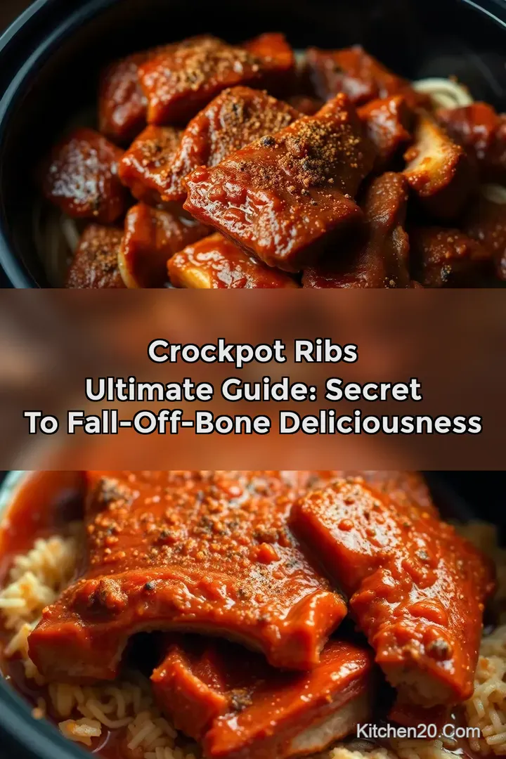 Crockpot Ribs Ultimate Guide: Secret to Fall-Off-Bone Deliciousness