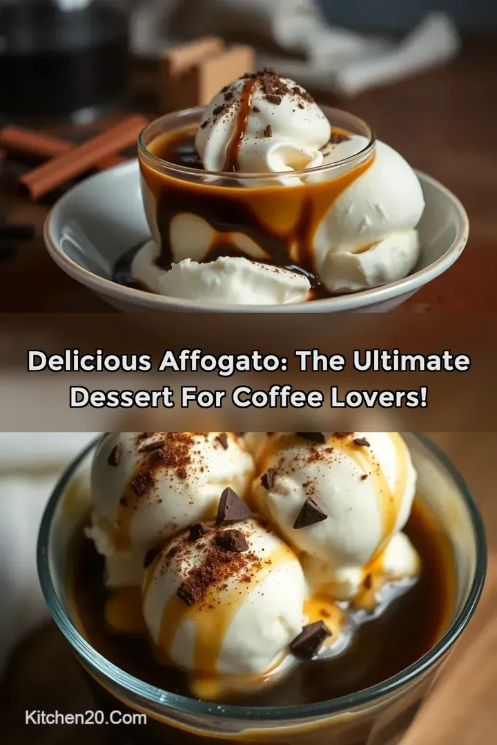 Delicious Affogato: The Ultimate Dessert for Coffee Lovers!