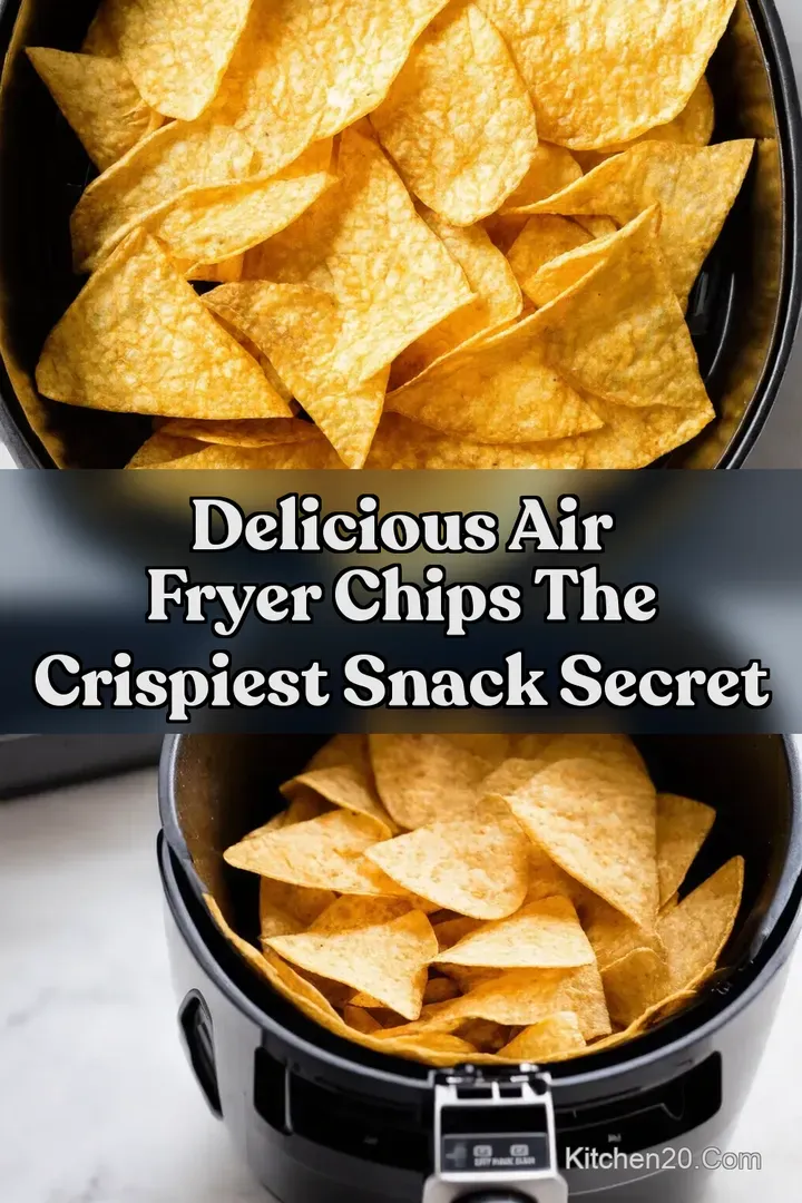 Delicious Air Fryer Chips The Crispiest Snack Secret : PIN FOR LATER Delicious Air Fryer Chips The Crispiest Snack Secret