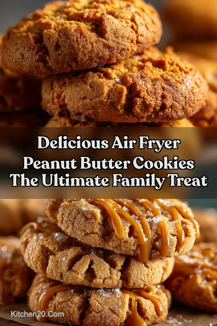 Delicious Air Fryer Peanut Butter Cookies The Ultimate Family Treat