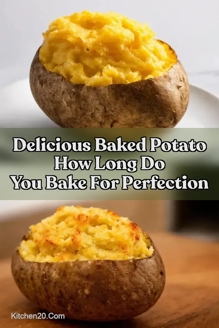 Delicious Baked Potato How Long Do You Bake For Perfection : PIN FOR LATER Delicious Baked Potato How Long Do You Bake For Perfection