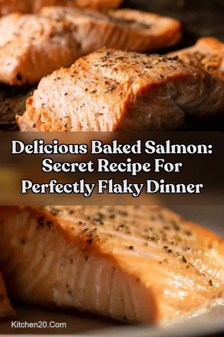 Delicious Baked Salmon: Secret Recipe for Perfectly Flaky Dinner : PIN FOR LATER Delicious Baked Salmon: Secret Recipe for Perfectly Flaky Dinner