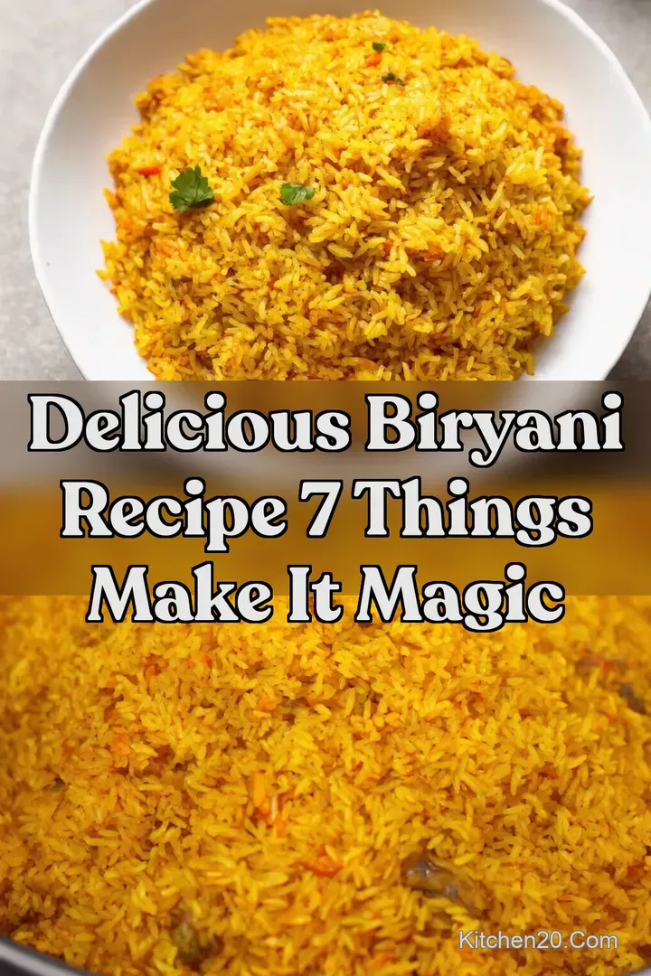 Delicious Biryani Recipe 7 Things Make It Magic