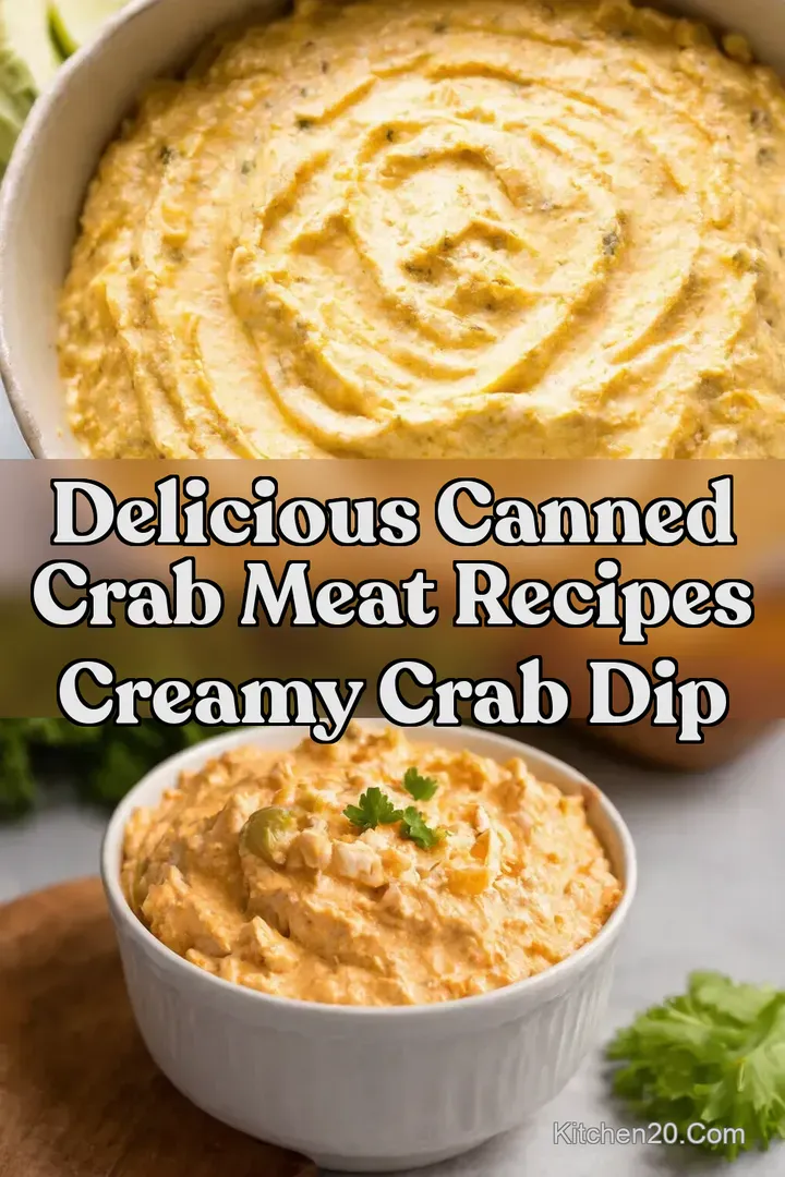 Delicious Canned Crab Meat Recipes Creamy Crab Dip