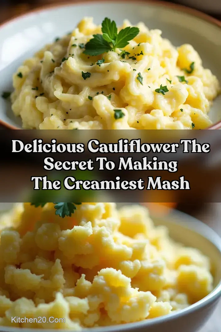 Delicious Cauliflower The Secret To Making the Creamiest Mash
