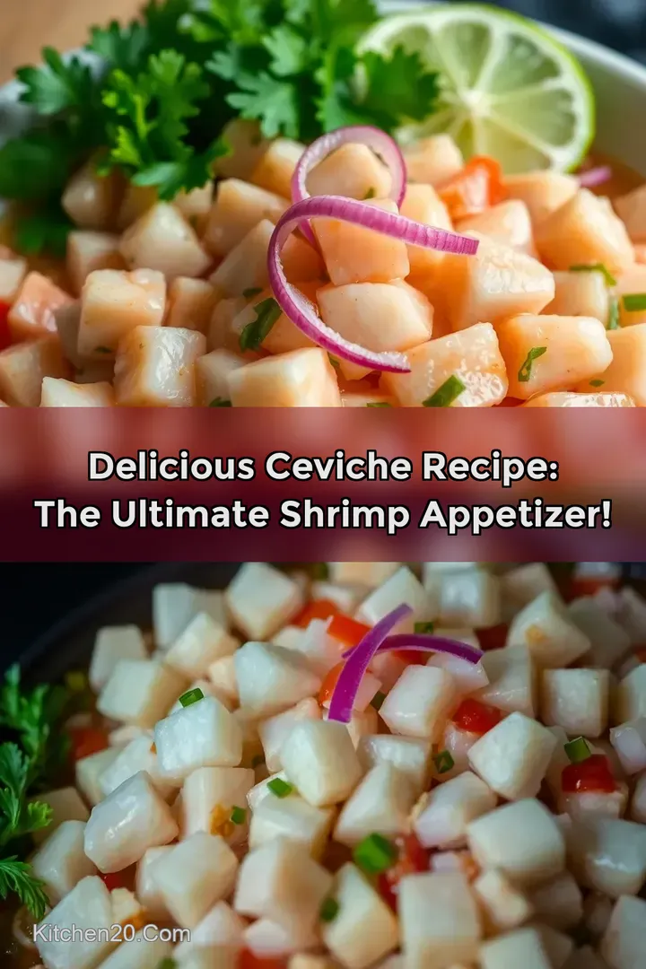 Delicious Ceviche Recipe: The Ultimate Shrimp Appetizer!