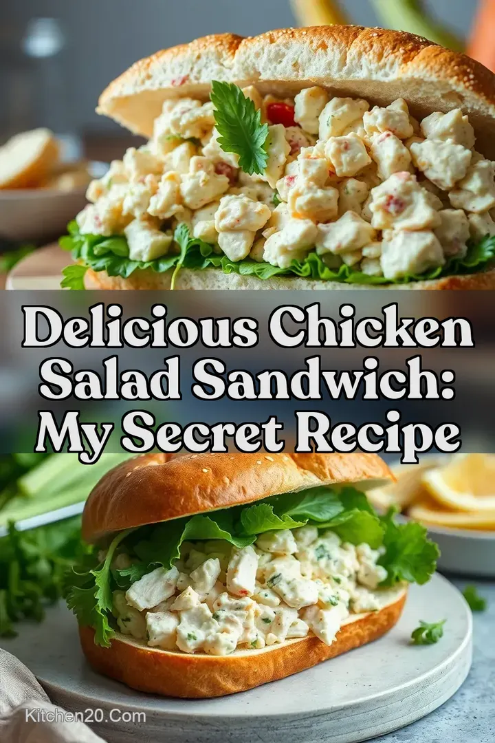 Delicious Chicken Salad Sandwich: My Secret Recipe
