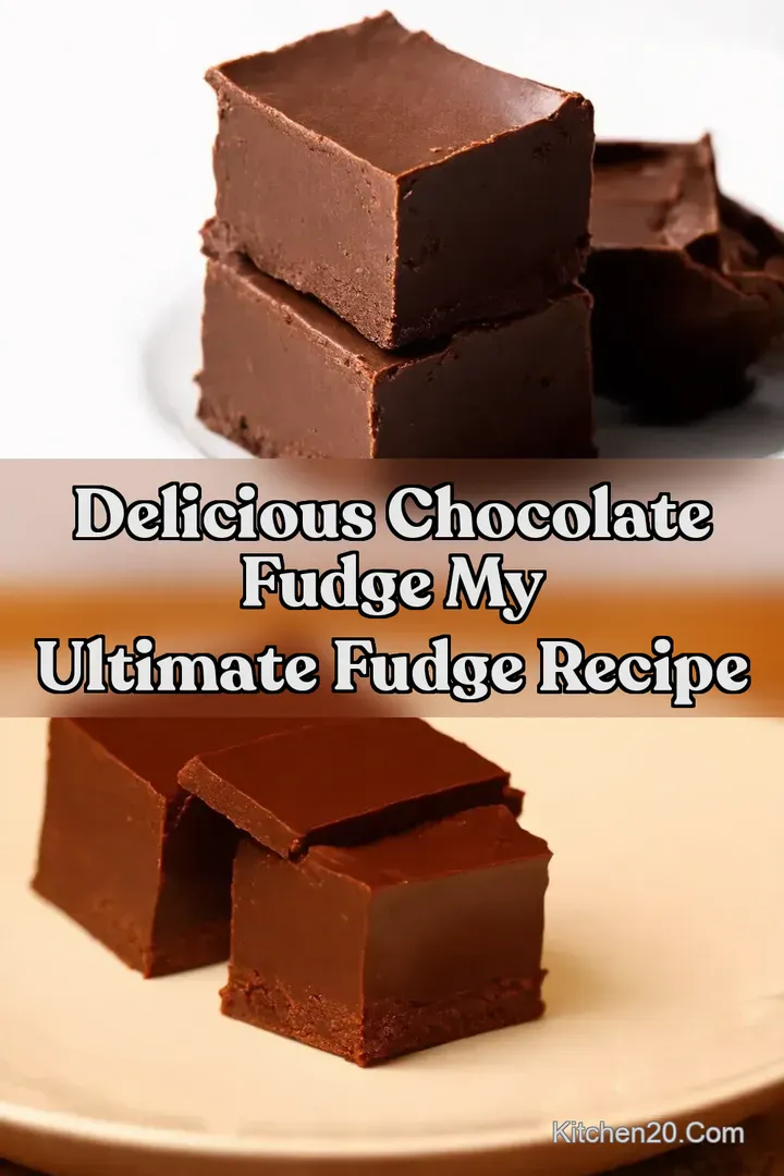 Delicious Chocolate Fudge My Ultimate Fudge Recipe : PIN FOR LATER Delicious Chocolate Fudge My Ultimate Fudge Recipe