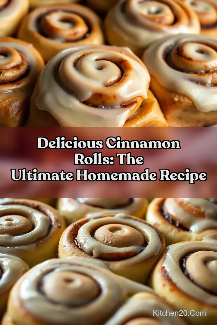 Delicious Cinnamon Rolls: The Ultimate Homemade Recipe