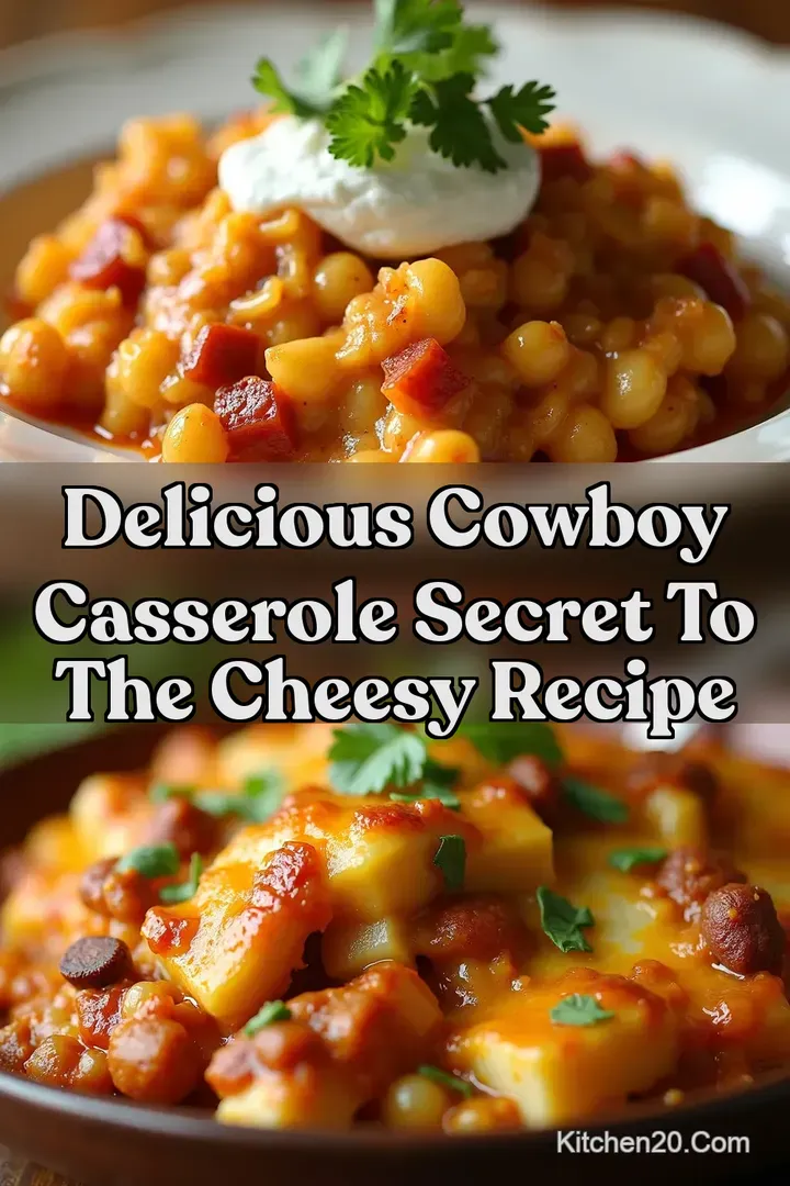Delicious Cowboy Casserole Secret to the Cheesy Recipe
