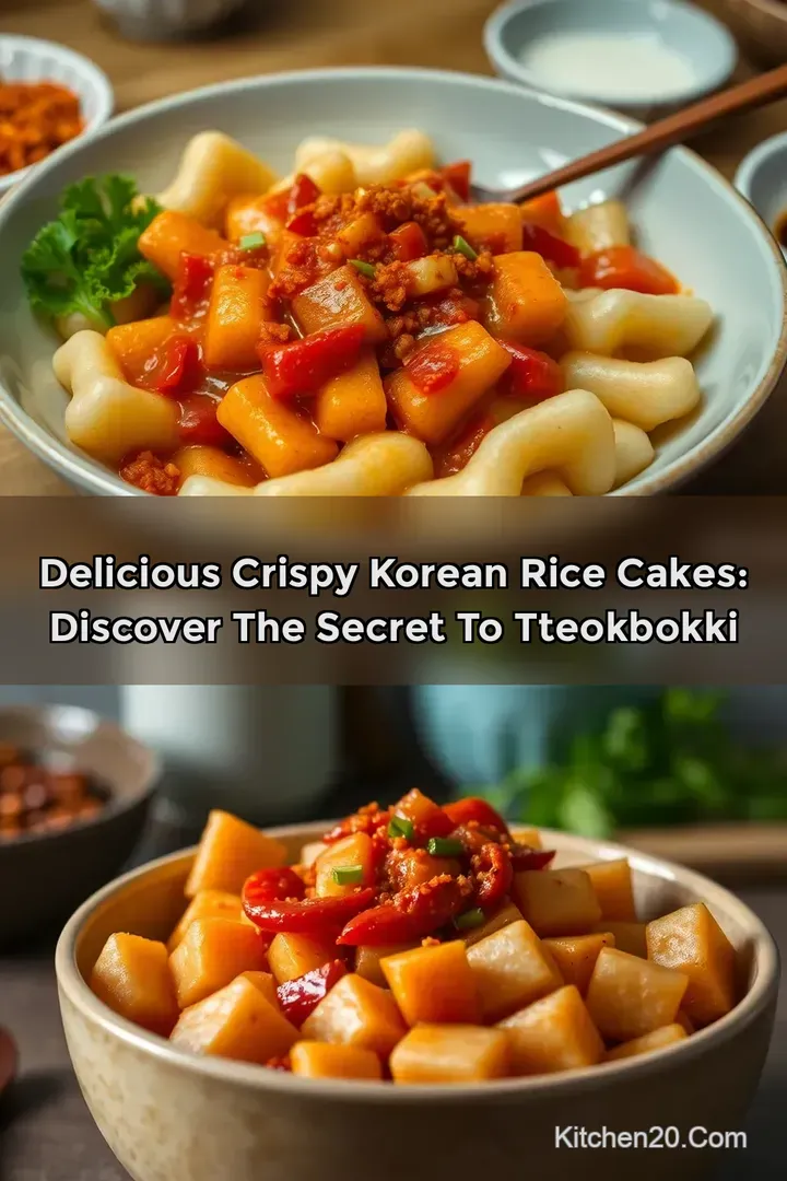 Delicious Crispy Korean Rice Cakes: Discover the Secret to Tteokbokki