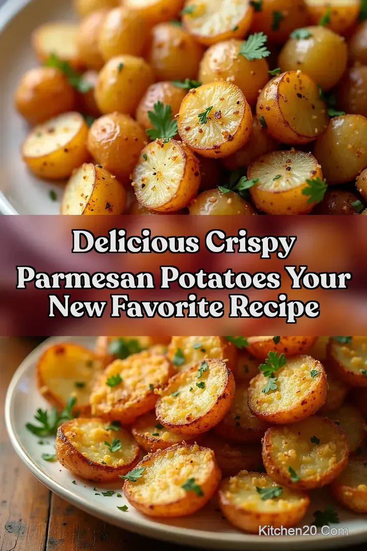 Delicious Crispy Parmesan Potatoes Your New Favorite Recipe