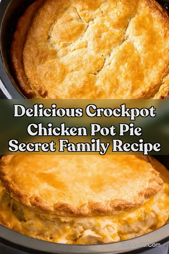 Delicious Crockpot Chicken Pot Pie Secret Family Recipe
