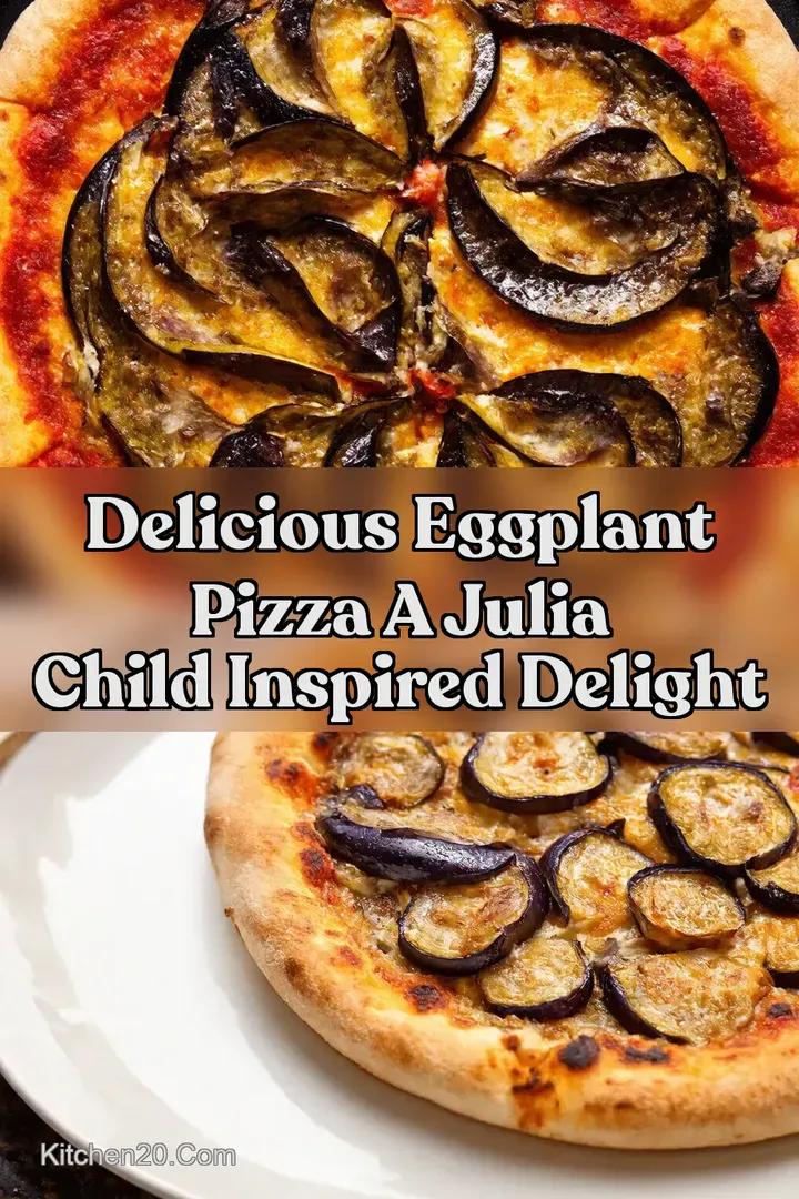 Delicious Eggplant Pizza A Julia Child Inspired Delight