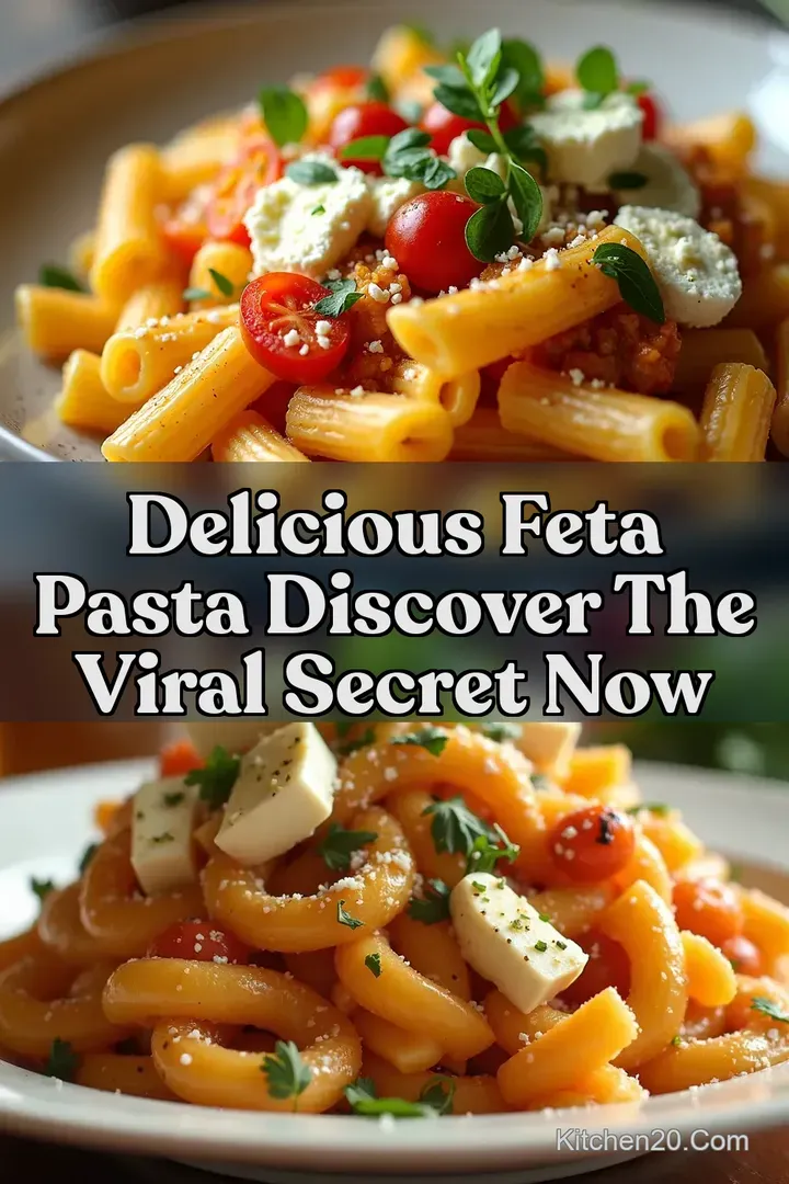 Delicious Feta Pasta Discover the Viral Secret Now