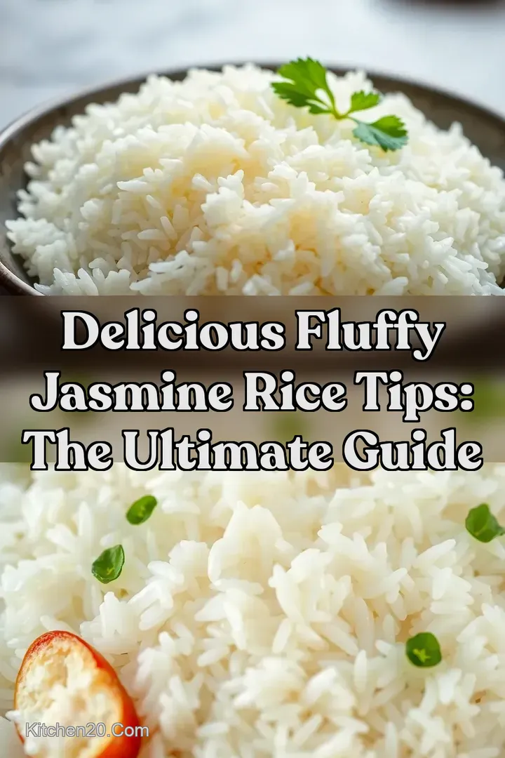 Delicious Fluffy Jasmine Rice Tips: The Ultimate Guide : PIN FOR LATER Delicious Fluffy Jasmine Rice Tips: The Ultimate Guide
