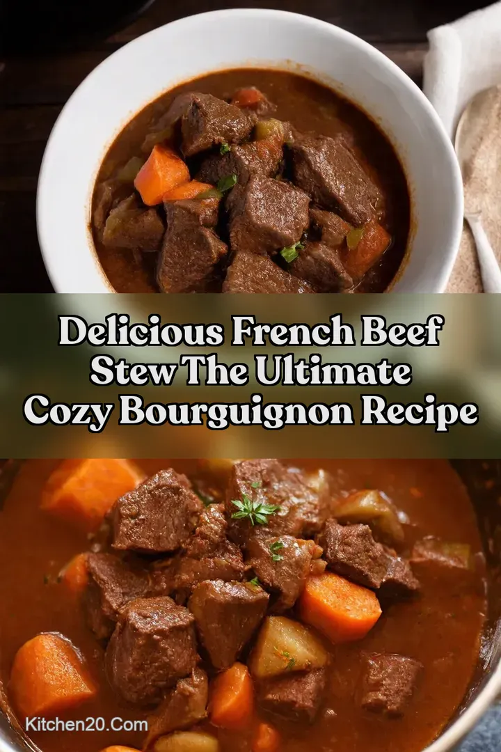 Delicious French Beef Stew The Ultimate Cozy Bourguignon Recipe