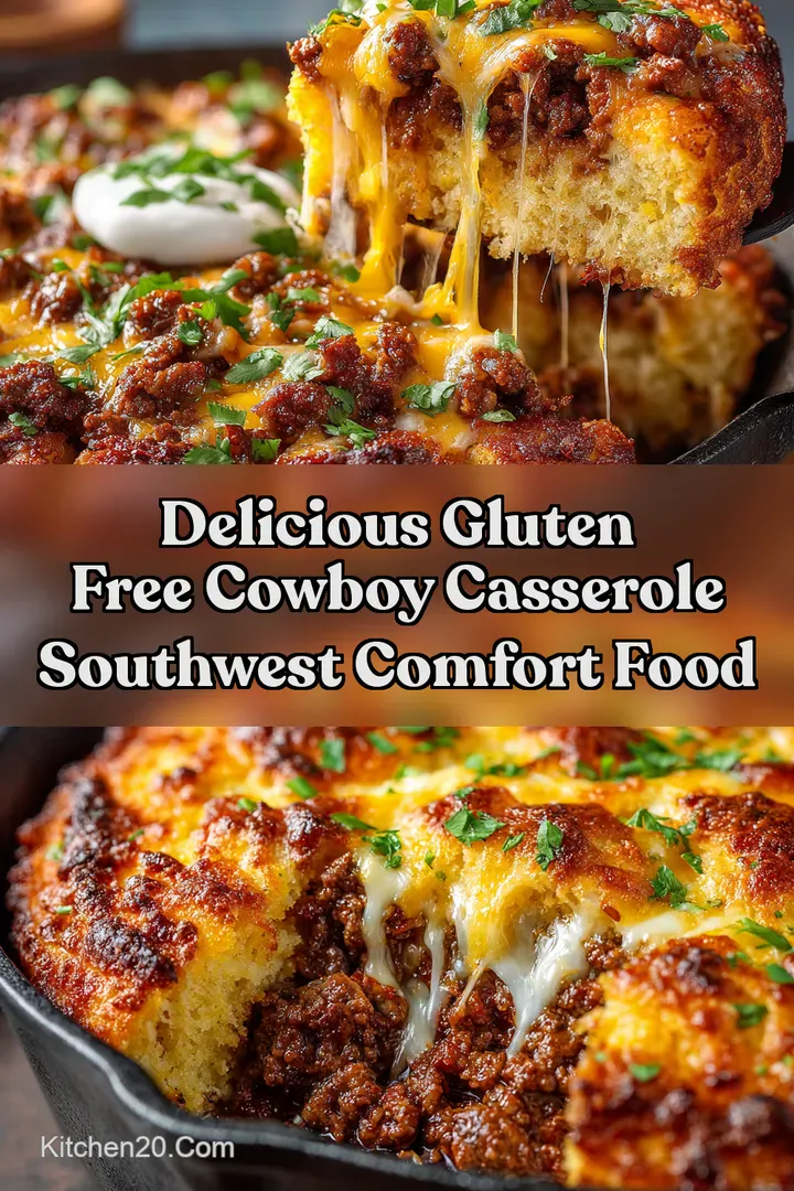 Delicious Gluten Free Cowboy Casserole Southwest Comfort Food