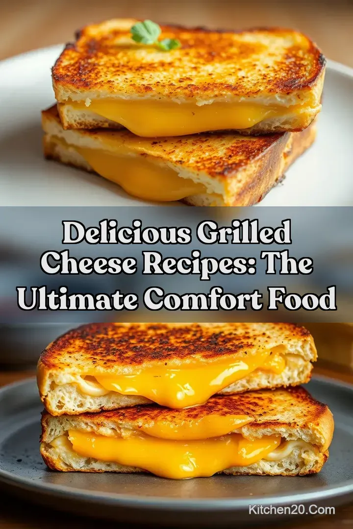 Delicious Grilled Cheese Recipes: The Ultimate Comfort Food