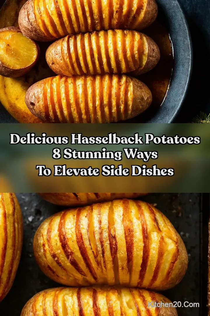 Delicious Hasselback Potatoes 8 Stunning Ways to Elevate Side Dishes