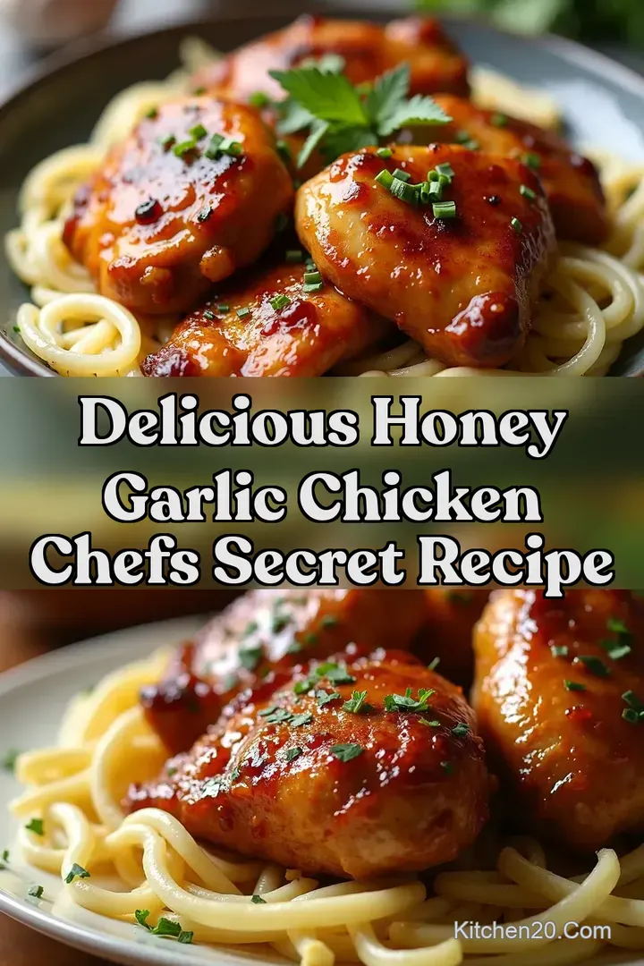 Delicious Honey Garlic Chicken Chefs Secret Recipe
