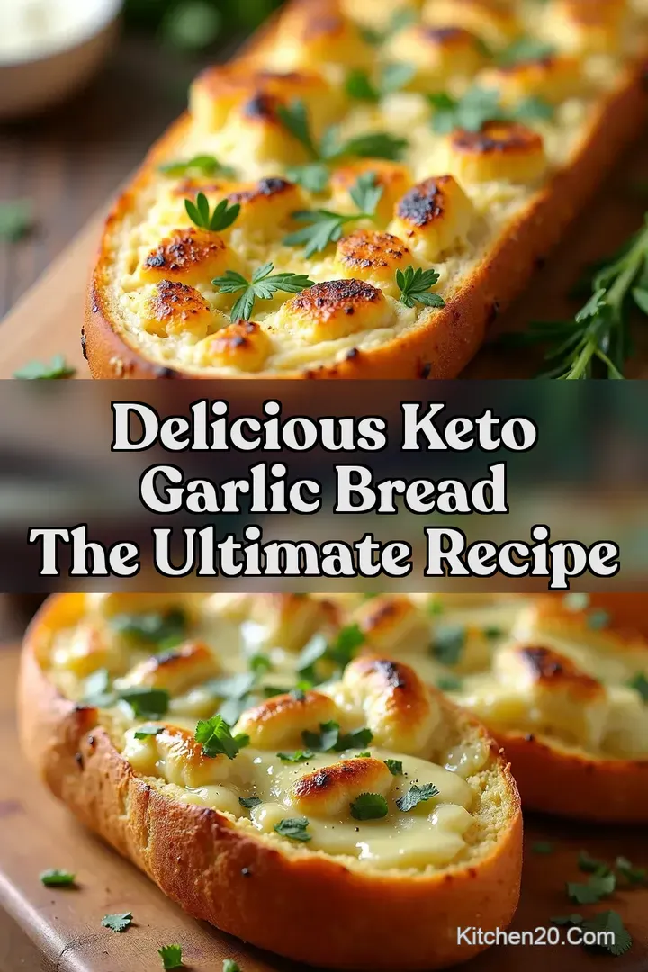 Delicious Keto Garlic Bread The Ultimate Recipe