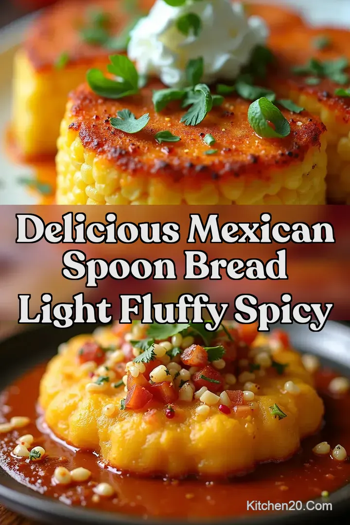 Delicious Mexican Spoon Bread Light Fluffy Spicy