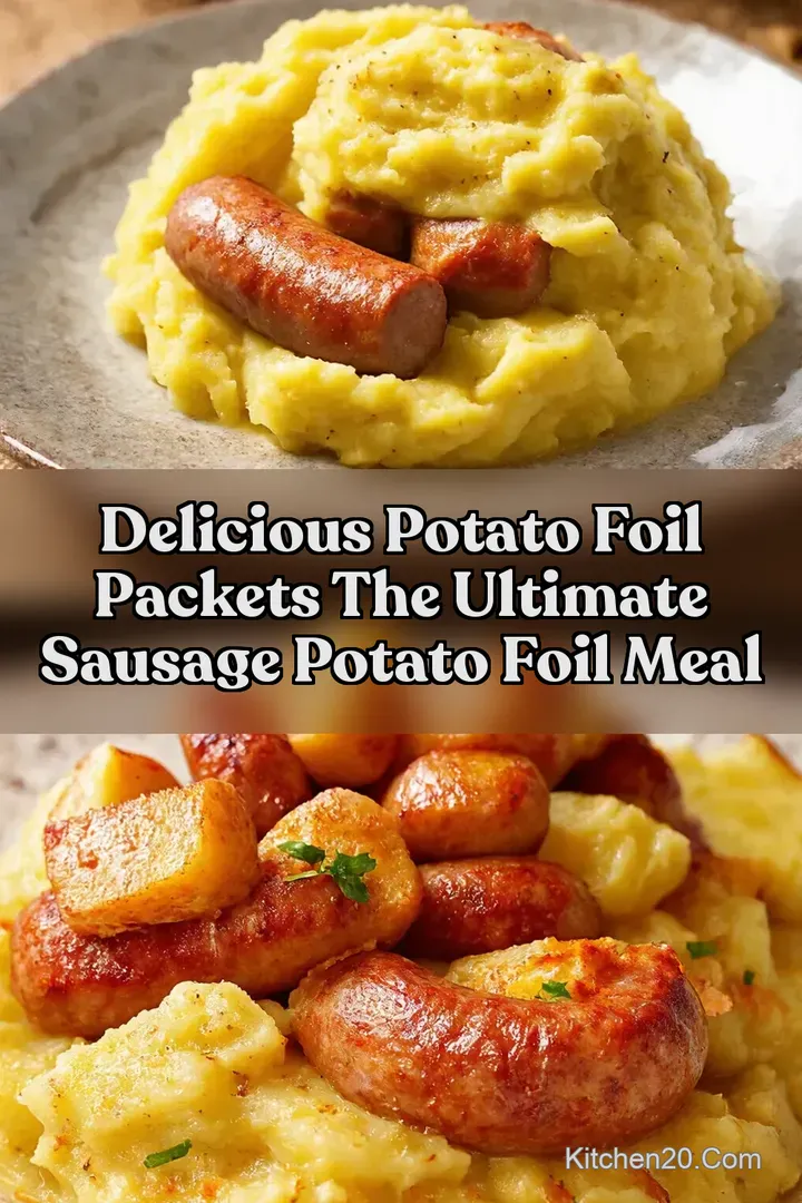 Delicious Potato Foil Packets The Ultimate Sausage Potato Foil Meal