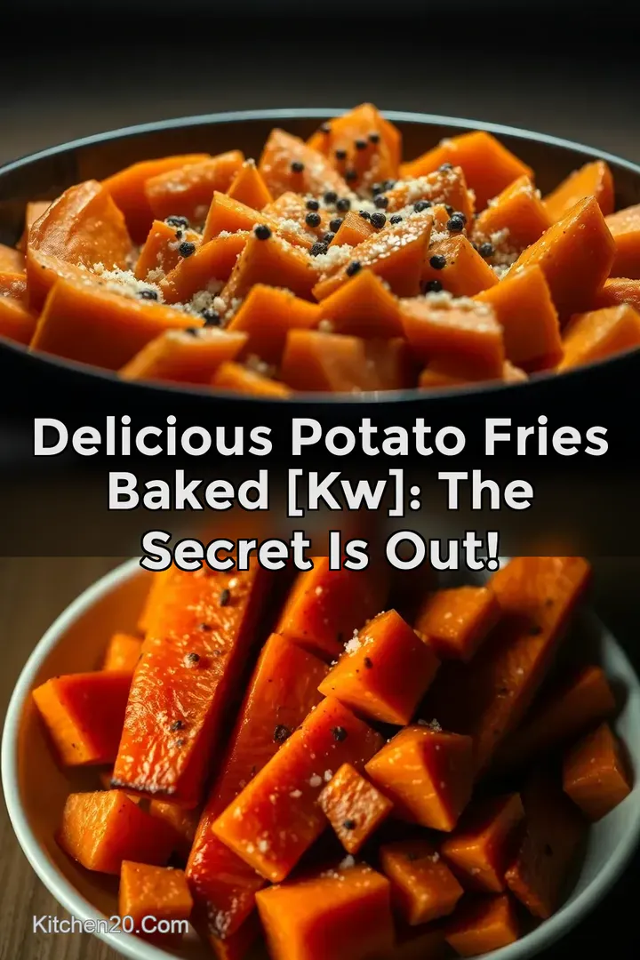 Delicious Potato Fries Baked [kw]: The Secret Is Out!