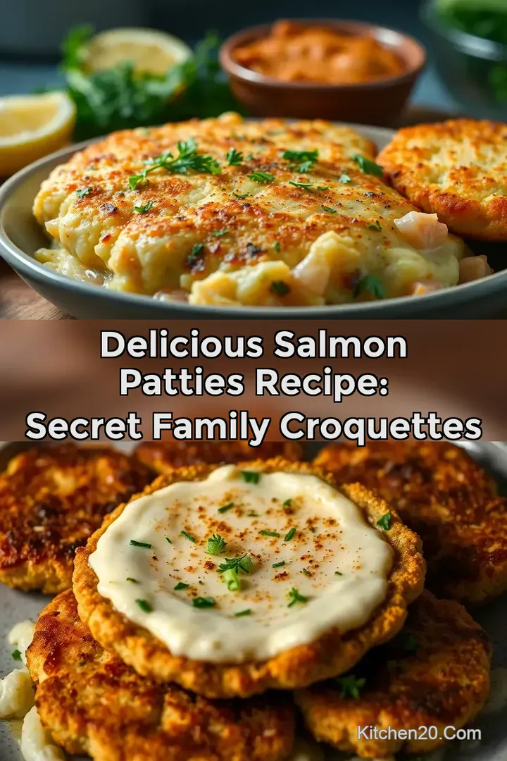 Delicious Salmon Patties Recipe: Secret Family Croquettes
