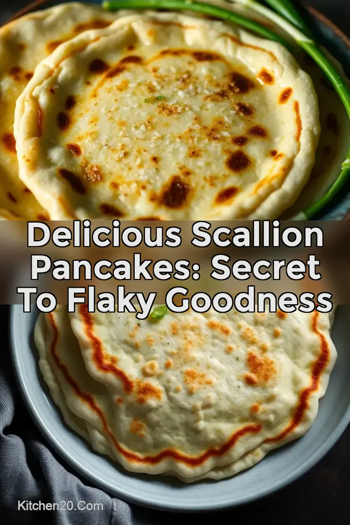 Delicious Scallion Pancakes: Secret To Flaky Goodness