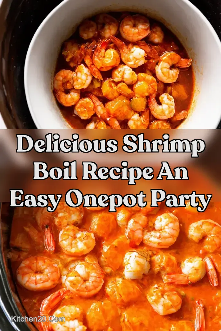Delicious Shrimp Boil Recipe An Easy OnePot Party