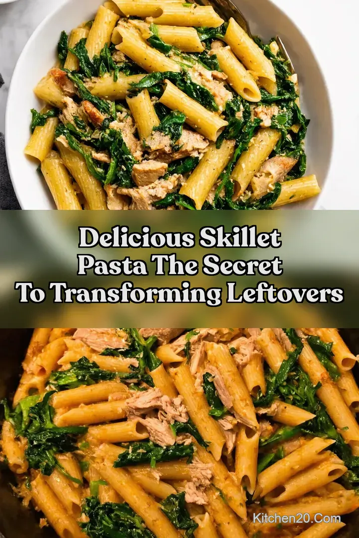 Delicious Skillet Pasta The Secret to Transforming Leftovers