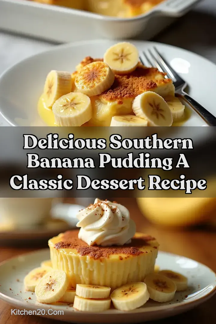 Delicious Southern Banana Pudding A Classic Dessert Recipe