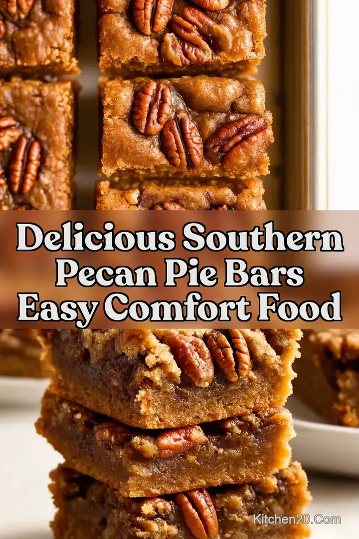 Delicious Southern Pecan Pie Bars Easy Comfort Food : PIN FOR LATER Delicious Southern Pecan Pie Bars Easy Comfort Food