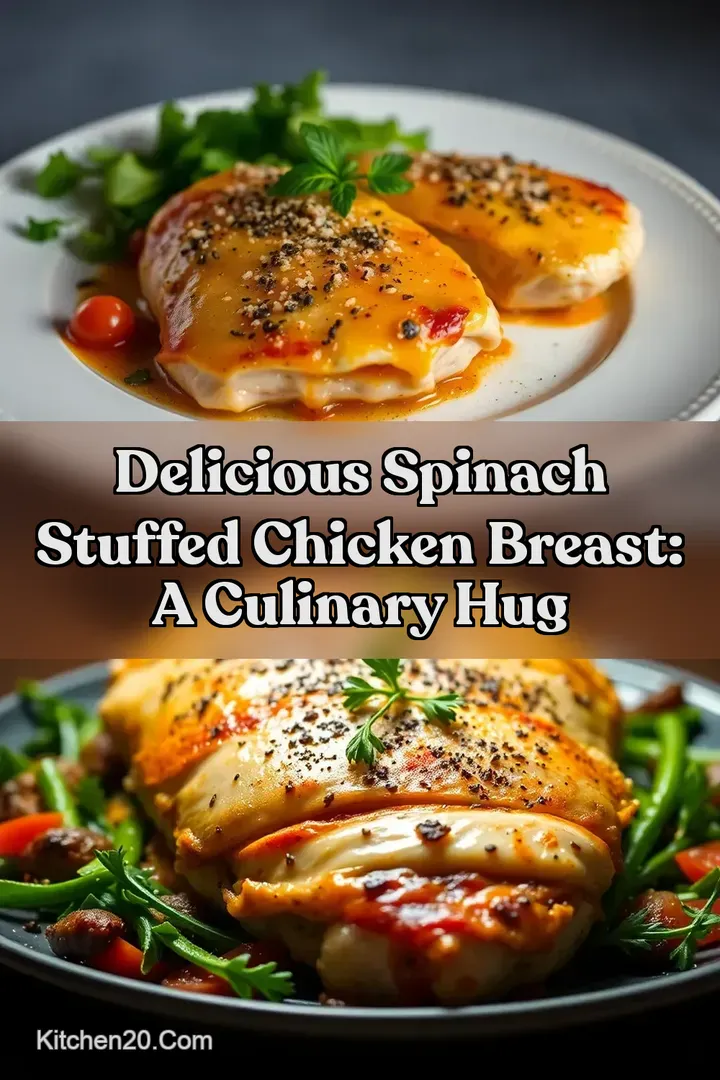Delicious Spinach Stuffed Chicken Breast: A Culinary Hug