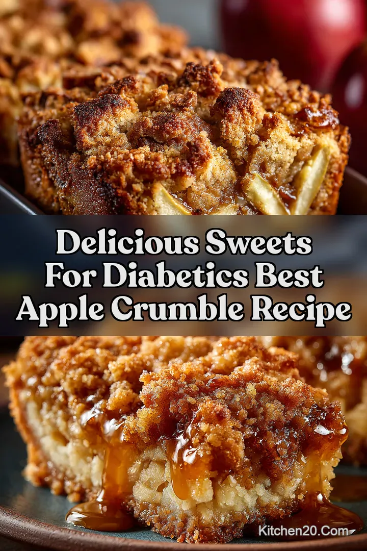 Delicious Sweets for Diabetics Best Apple Crumble Recipe