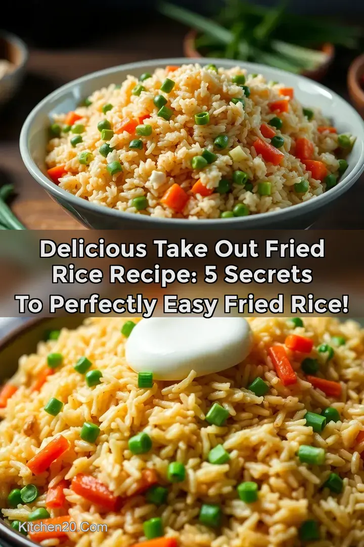 Delicious Take Out Fried Rice Recipe: 5 Secrets to Perfectly Easy Fried Rice!