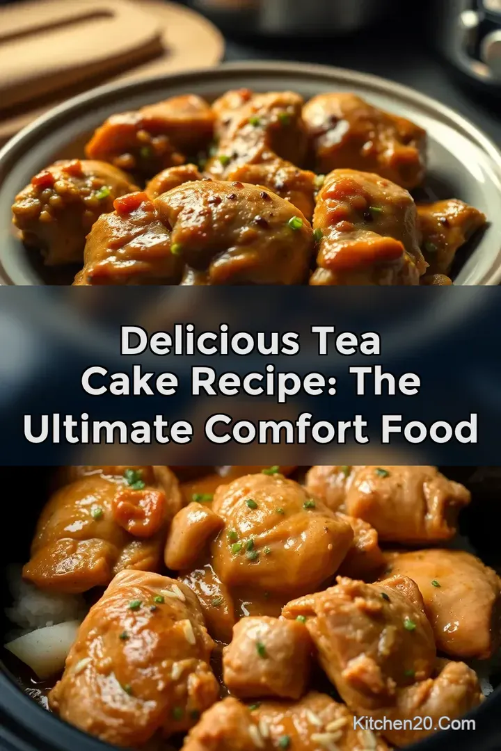 Delicious Tea Cake Recipe: The Ultimate Comfort Food