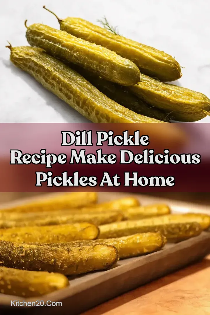 Dill Pickle Recipe Make Delicious Pickles at Home : PIN FOR LATER Dill Pickle Recipe Make Delicious Pickles at Home