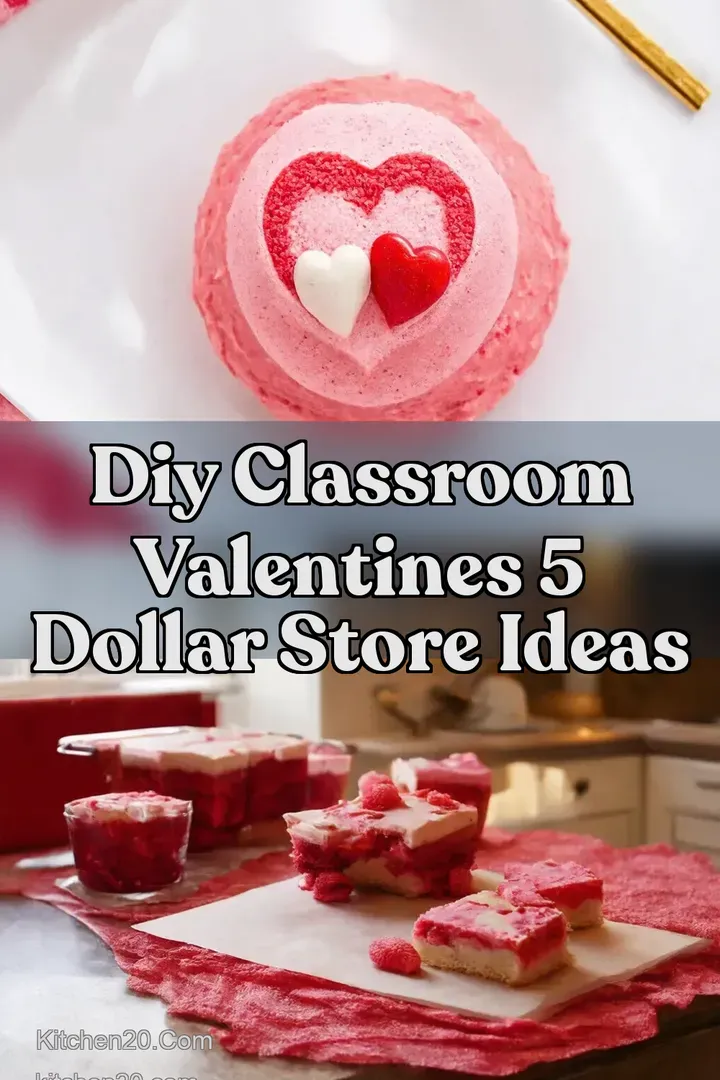 DIY Classroom Valentines 5 Dollar Store Ideas