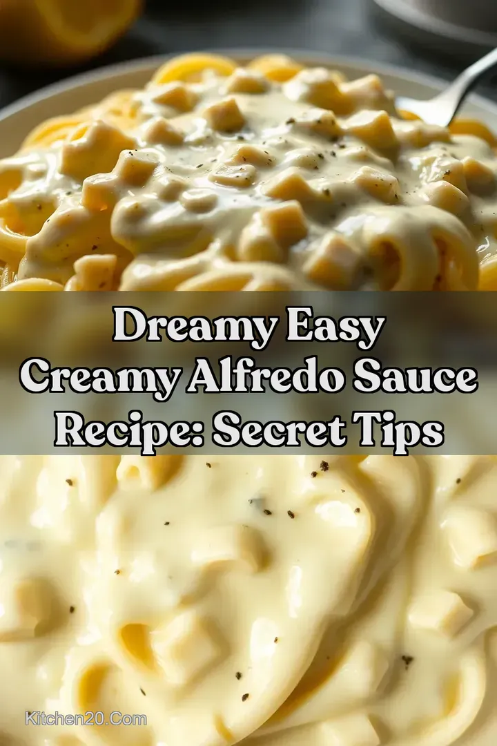 Dreamy Easy Creamy Alfredo Sauce Recipe: Secret Tips