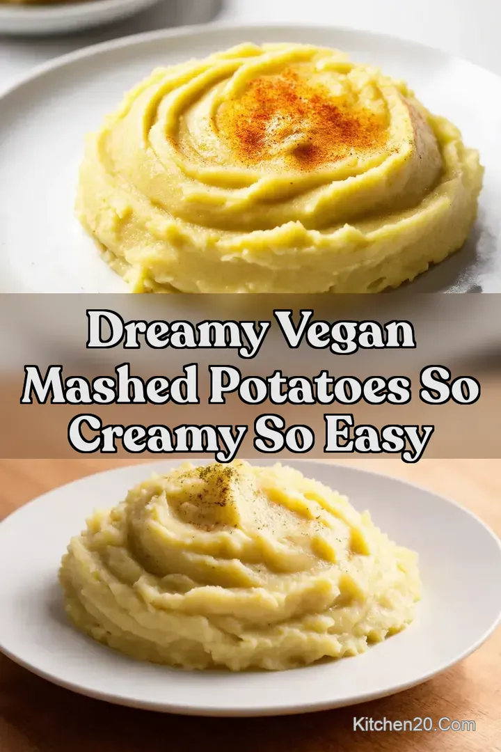 Dreamy Vegan Mashed Potatoes So Creamy So Easy